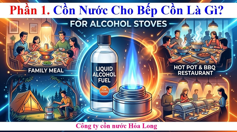 Mua Cồn Nước Cho Bếp Cồn Ở Đâu Uy Tín? Kinh Nghiệm Chọn Đúng Loại An Toàn, Giá Tốt